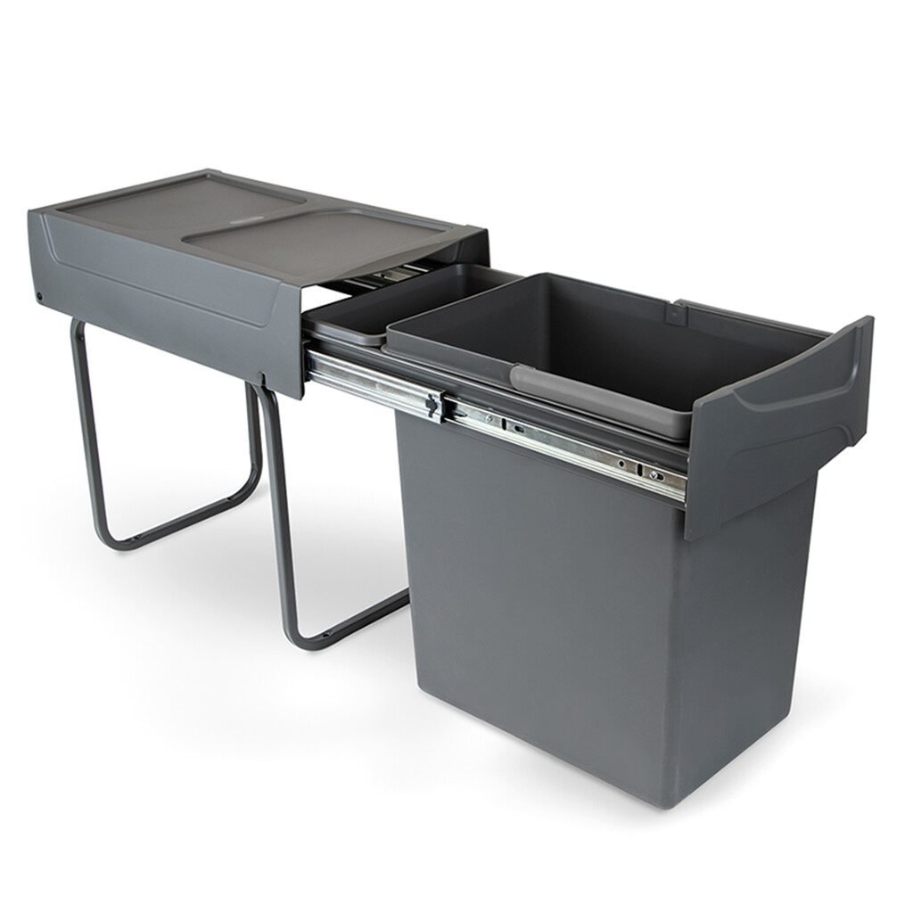 Balde Lixo Recycle 1x20L, Antracite — 